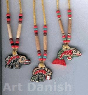 Pendants Necklas Native kunst smykker